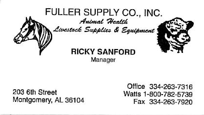 Fuller Supply Co., Inc - Ricky Sanford