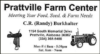 Prattville Farm Center - C.R. (Randy) Burkhalter