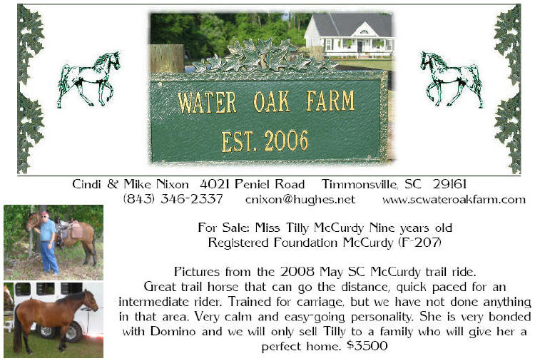 Water Oak Farm, Cindi and Mike Noxon, South Carolina